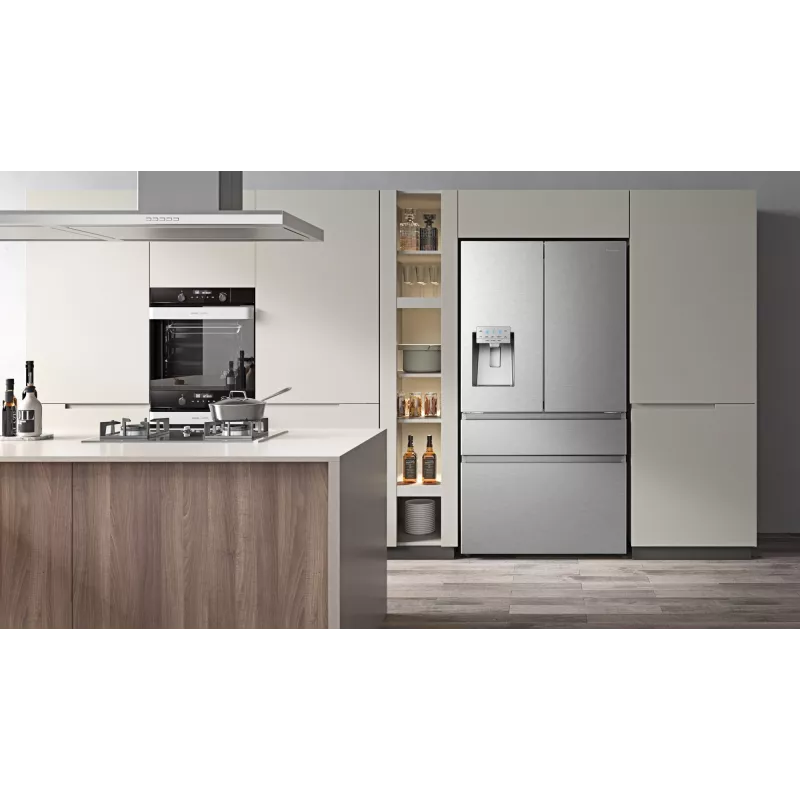 Hisense RF728N4SASE libera installazione 560 L acciaio inox