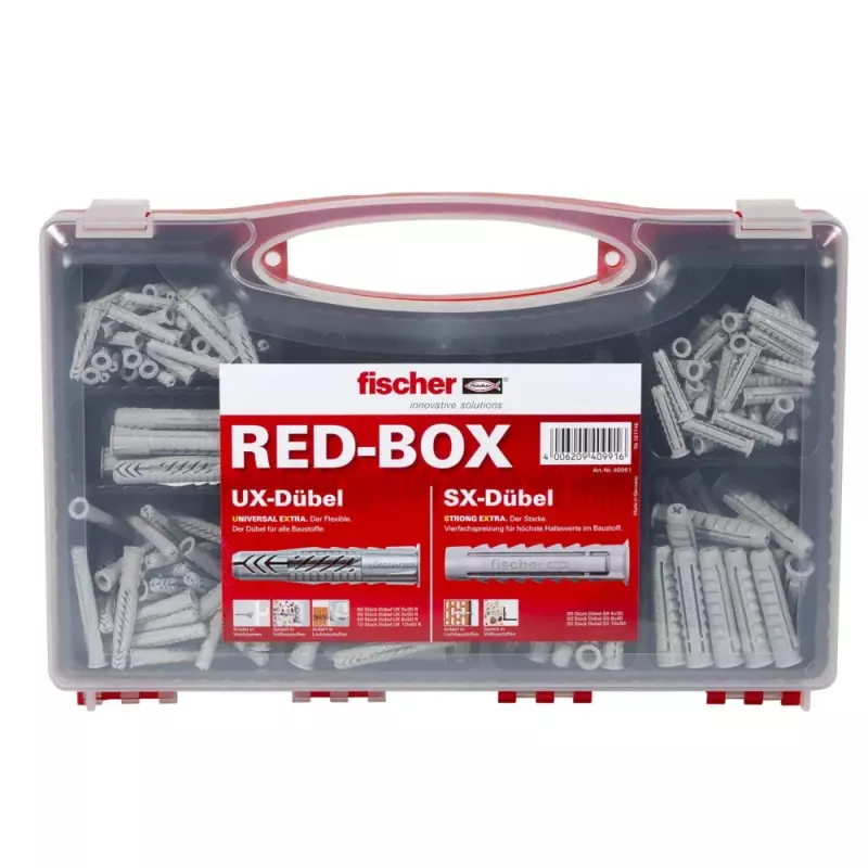 Set viti e tasselli Fischer UX/SX 290 pz.