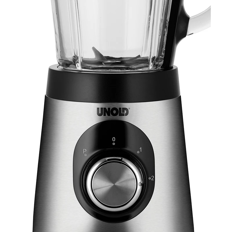 Unold Edel 1,5 L frullatore da tavolo 500 W nero, acciaio inox, trasparente