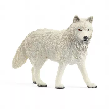 Figurine Schleich Wilk Polarny 14880 – statuina animale, modello dettagliato in plastica, figura da collezione