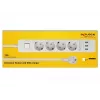 DeLOCK 11206 ciabatta multipresa 1,5 m 4 prese Schuko per interni bianco