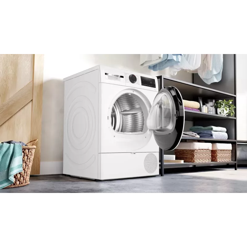 Bosch Serie 6 WQG241001 asciugatrice a libera installazione a carica frontale 9 kg bianco