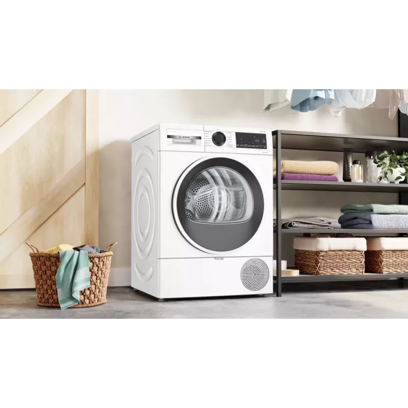 Bosch Serie 6 WQG241001 asciugatrice a libera installazione a carica frontale 9 kg bianco