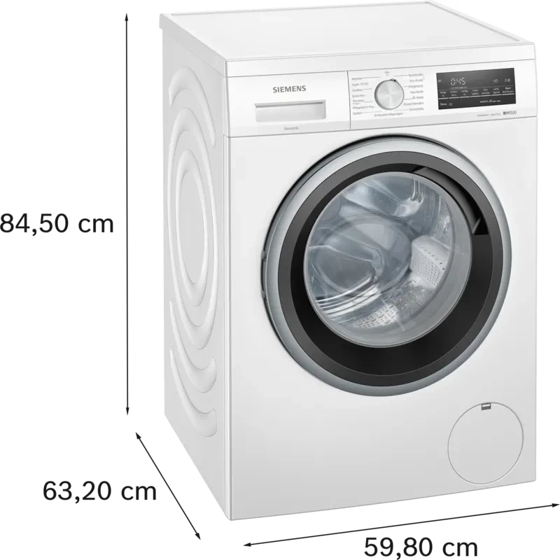 Lavatrice Siemens iQ500 WU14UT71 a carica frontale 8 kg 1400 giri/min bianco