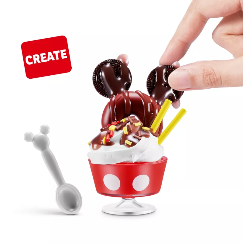 Mini Brands Create Disney Snacks Serie 1 capsula, cucina, 8 anni, batterie incluse, LR44, multicolore