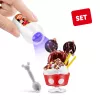 Mini Brands Create Disney Snacks Serie 1 capsula, cucina, 8 anni, batterie incluse, LR44, multicolore