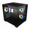 Case per PC Fortron FSP Geh Mini S140 BA micro-ATX / M-ITX, ARGB, nero