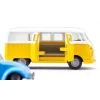 Set modellini auto Siku VW T1 con rimorchio e VW Maggiolino, preassemblato 1:50, dimensioni 42×200×51 mm