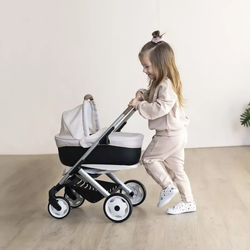 Passeggino per bambole 3-in-1 Simba-Dickie Smoby Maxi-Cosi beige