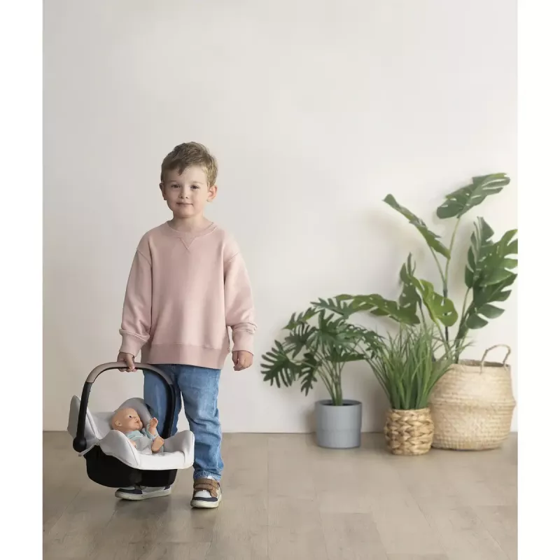 Seggiolino auto per bambole Simba-Dickie Maxi-Cosi, beige — accessorio per bambole