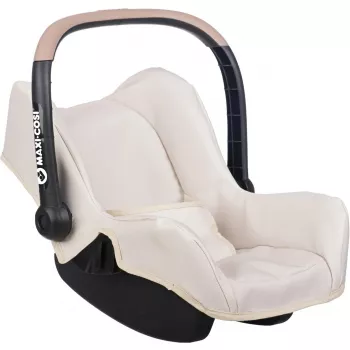 Seggiolino auto per bambole Simba-Dickie Maxi-Cosi, beige — accessorio per bambole