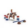 schleich HORSE CLUB avventura western di Hannah, 5 anni, cavalli, multicolore, plastica