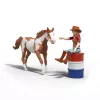schleich HORSE CLUB avventura western di Hannah, 5 anni, cavalli, multicolore, plastica