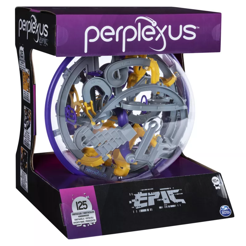 Perplexus Epic, gioco labirinto puzzle 3D con 125 ostacoli (edizione può variare), di