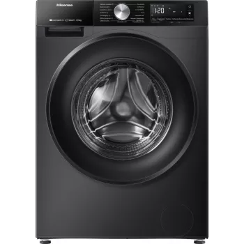 Hisense WD3S8043BB3 lavasciuga freestanding a carica frontale nero