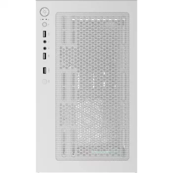 Case per PC tower AEROCOOL Viewport Mini-G-WT-v4 ARGB con due pannelli in vetro temperato, bianco