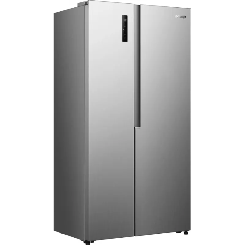 Gorenje Side by Side NRS917E41X SI, libera installazione, American Door, grigio, 2 porte, touch, LED