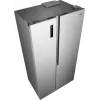 Gorenje Side by Side NRS917E41X SI, libera installazione, American Door, grigio, 2 porte, touch, LED