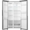 Gorenje Side by Side NRS917E41X SI, libera installazione, American Door, grigio, 2 porte, touch, LED