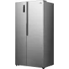 Gorenje Side by Side NRS917E41X SI, libera installazione, American Door, grigio, 2 porte, touch, LED