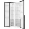 Gorenje Side by Side NRS917E41X SI, libera installazione, American Door, grigio, 2 porte, touch, LED