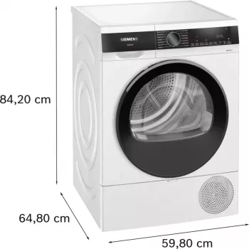 Siemens iQ500 WQ33G2D41 asciugatrice a libera installazione a carica frontale 9 kg bianca