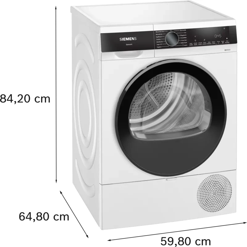 Siemens iQ500 WQ33G2D41 asciugatrice a libera installazione a carica frontale 9 kg bianca