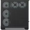 Case tower APNX V2-F-BK-v1 con tre pannelli in vetro temperato, nero