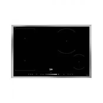 Beko HII 84500 FHTX piano cottura nero da incasso a induzione a zone 4 zone