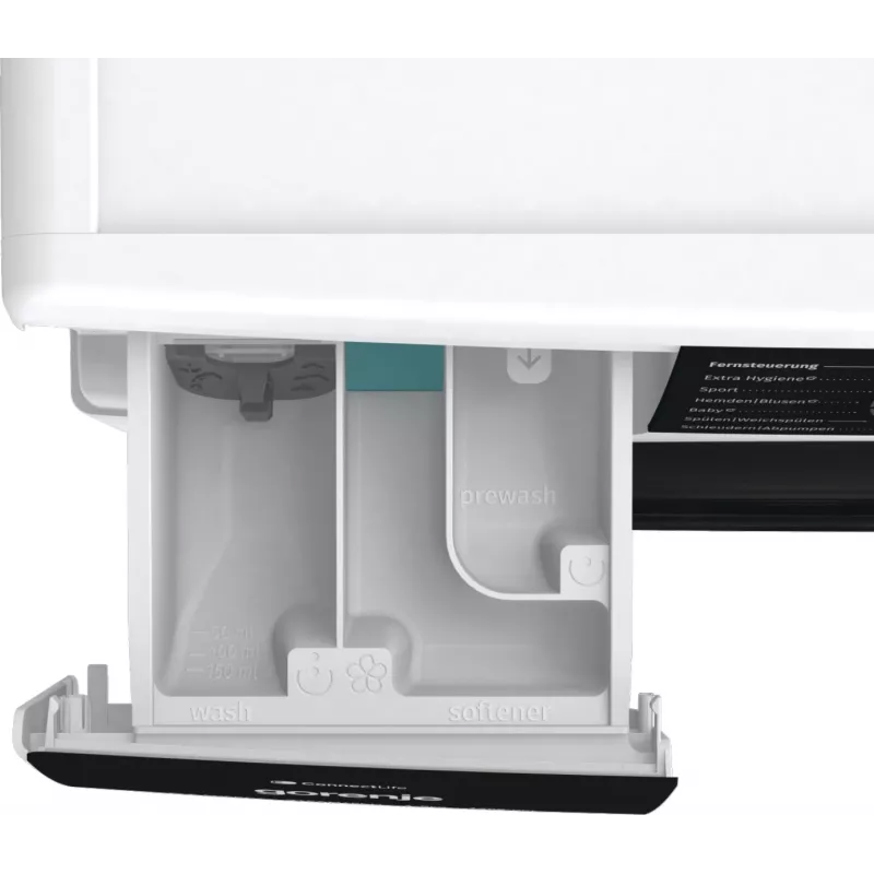 Lavatrice Gorenje WPNA84A2TS a carica frontale 8 kg 1400 giri/min nero, bianco