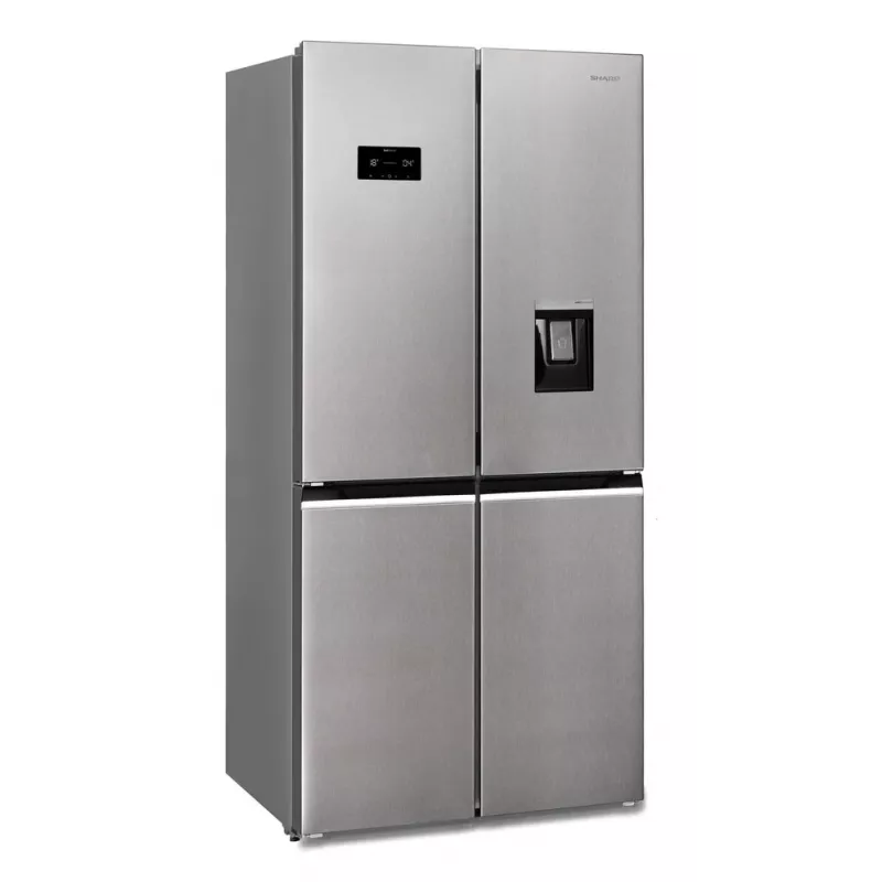 Sharp SJ-NFA35IHDPD-EU frigorifero side-by-side a libera installazione 487 L acciaio inox