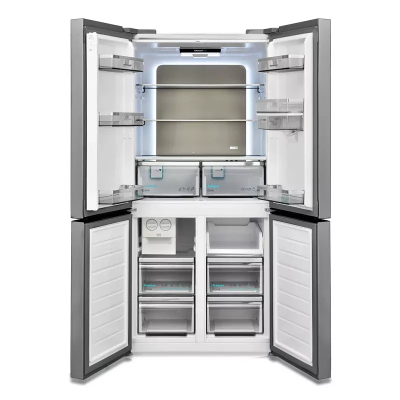 Sharp SJ-NFA35IHDPD-EU frigorifero side-by-side a libera installazione 487 L acciaio inox
