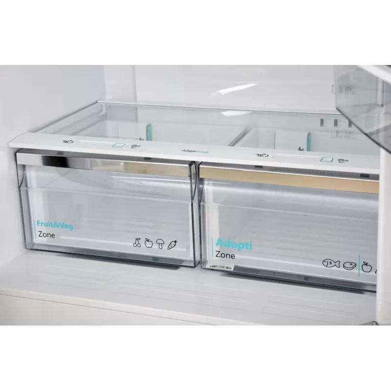 Sharp SJ-NFA35IHDPD-EU frigorifero side-by-side a libera installazione 487 L acciaio inox