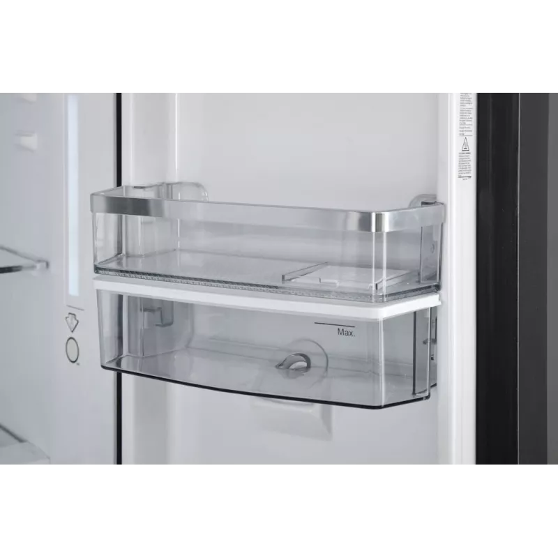 Sharp SJ-NFA35IHDPD-EU frigorifero side-by-side a libera installazione 487 L acciaio inox