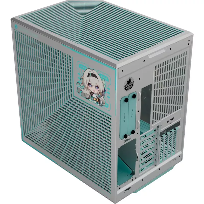 Case per computer HYTE Y70 Firefly Edition vetro temperato — Mid-Tower compatibile ATX