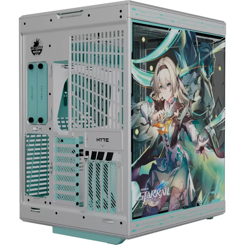 Case per computer HYTE Y70 Firefly Edition vetro temperato — Mid-Tower compatibile ATX