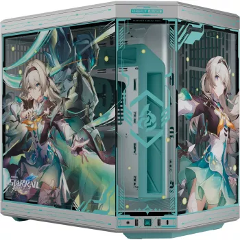 Case per computer HYTE Y70 Firefly Edition vetro temperato — Mid-Tower compatibile ATX