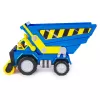 Rubble & Crew, Bark Yard Deluxe camion ribaltabile da costruzione con luci, suoni e action figure Wheeler, giocattolo per bambini e bambine da 3 anni