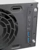 SilverStone SST-RM31 Case server rackmount 3U, nero