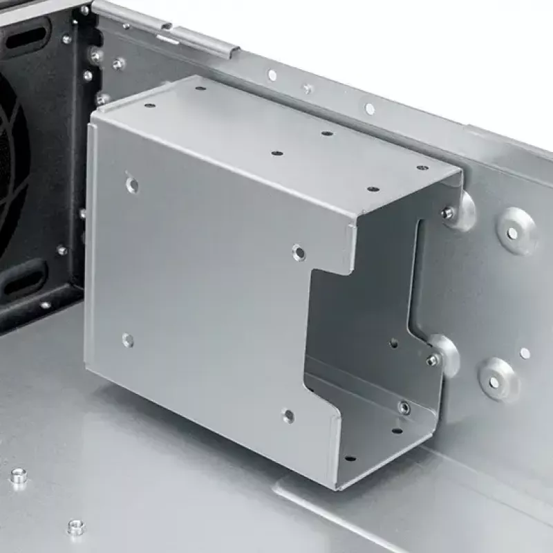 SilverStone SST-RM31 Case server rackmount 3U, nero