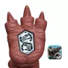Giocattolo dinosauro Jurassic World Rebirth Wild Roar Aucasaurus, morso d'attacco controllato dalla coda e suono