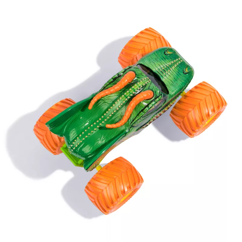 Monster Jam, monster truck Dragon ufficiale, veicolo da collezione in pressofusione, scala 1:24, giocattolo per bambini e bambine da 3 anni