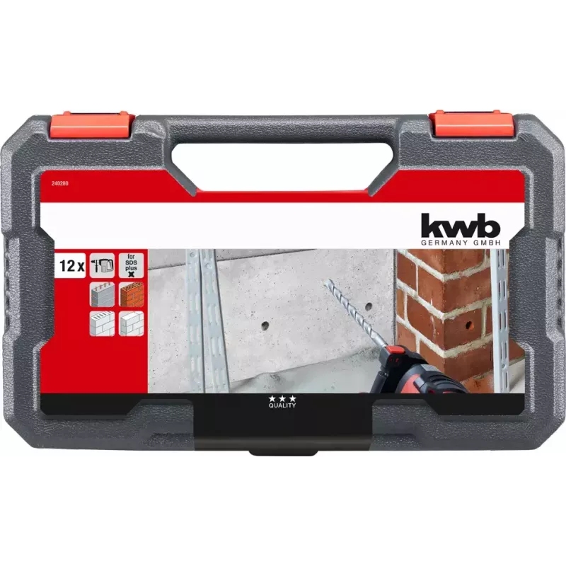 Set di punte per muratura KWB 240280