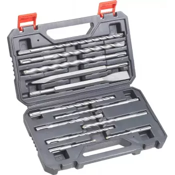 KWB 240290 Set di scalpelli e punte SDS-plus, 12 pz., 5-16 mm