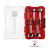 Set di punte Forstner Einhell-KWB 5 pz., rosso/trasparente, gambo 1/4 pollice, M-CASE (MPN 706003)