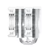 Dissipatore per CPU Montech NX600 (bianco) con ventola da 120 mm, dissipatore ad aria compatibile per processori desktop