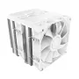 Dissipatore per CPU Montech NX600 (bianco) con ventola da 120 mm, dissipatore ad aria compatibile per processori desktop