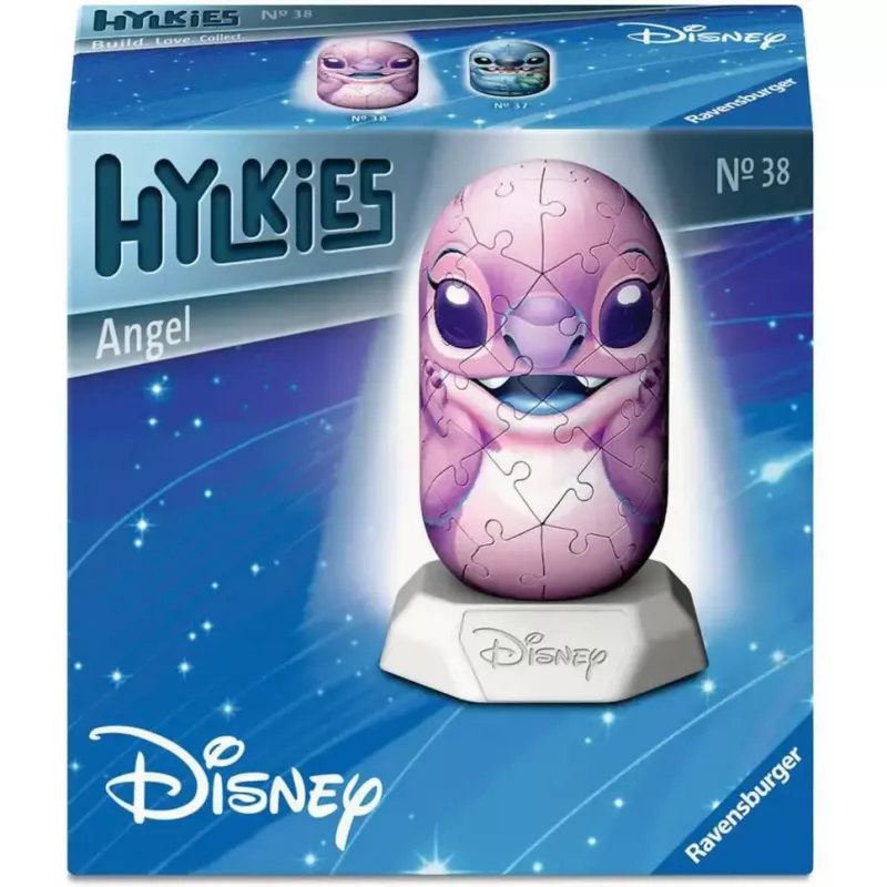 Puzzle 3D Ravensburger Disney Stitch - figura Angel, pezzi in schiuma incastrabili, modello 12008045