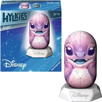 Puzzle 3D Ravensburger Disney Stitch - figura Angel, pezzi in schiuma incastrabili, modello 12008045