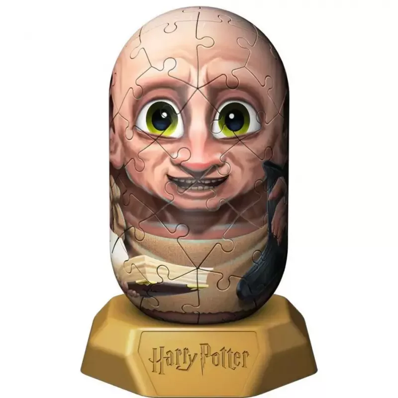 Puzzle 3D Ravensburger Hylkies Harry Potter Dobby, pezzi in schiuma da incastrare, figura assemblata